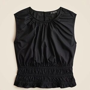 J. Crew Hyacinth Top, Black, Size S
